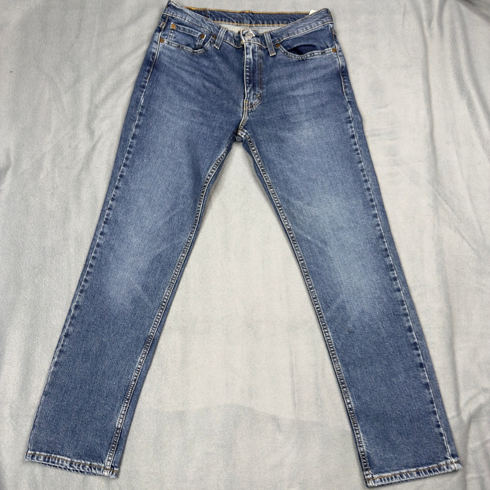 Levis 511 Slim Fit Jeans Mens 32x30 Medium Wash Blue Denim - Picture 3 of 8